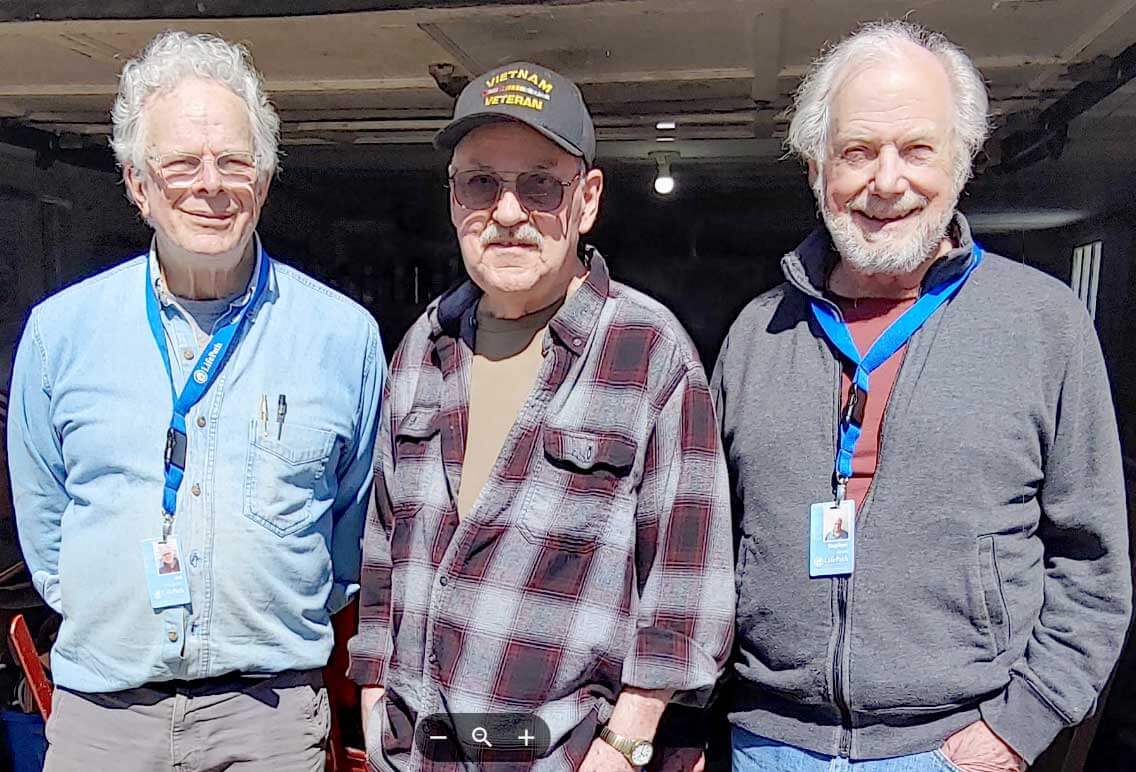 Three volunteers with the Home Safety program