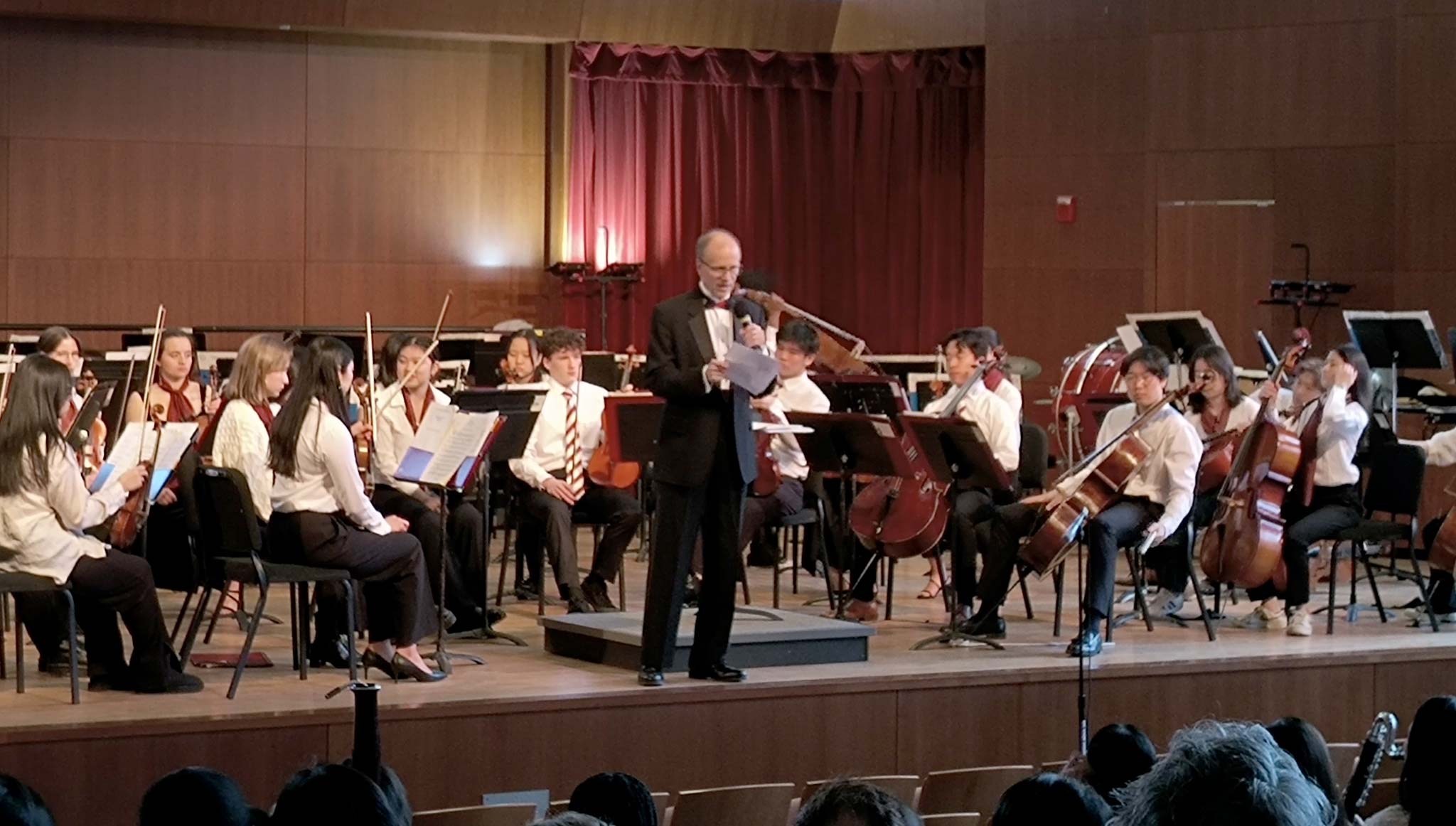 Student orchestra at Northfield Mount Hermon School